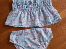 ダイソーの冷感布切れ2枚で子供水着を作る