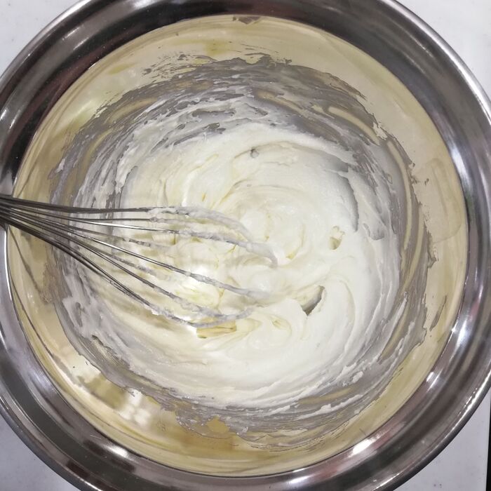 ③粉砂糖を加える
