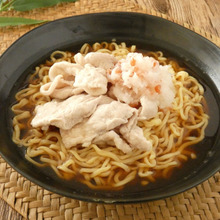 ひんやりさっぱり~「豚しゃぶと大根おろしの冷やしラーメン」