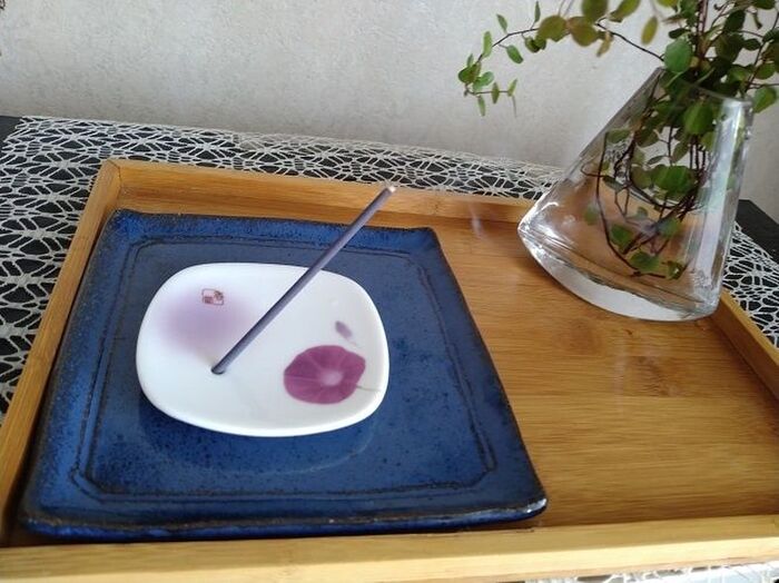 時には香りを楽しんで