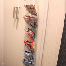 子どもが学校準備を自分で♪はんかち&ティッシュ&名札&移動ポケット収納