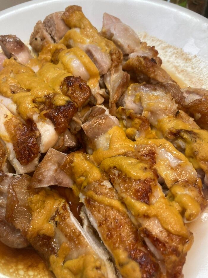 究極の手抜きハニーマスタードチキン♪