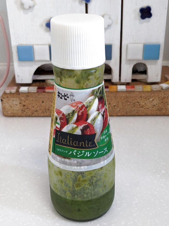 大好きな「バジルソース」をこんな風に使ってみました!