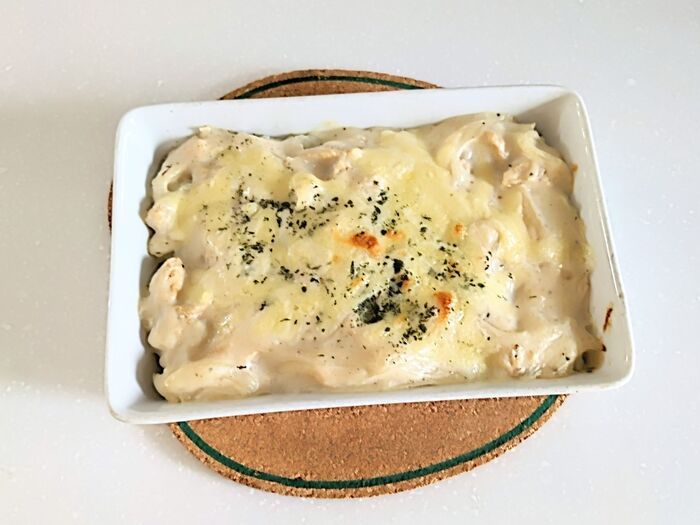 ④オーブントースターで焼いて出来上がり!
