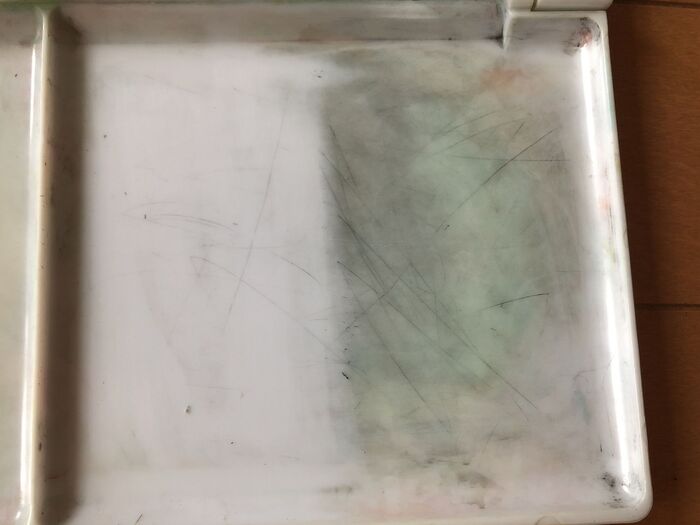 半分消しゴムでこすってみました