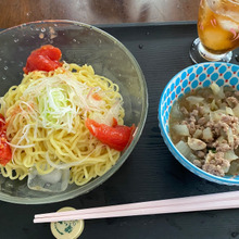 冷んやり麺にあったかスープのつけ麺
