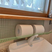 ダイソーBBQの網★トイレのトイレットペーパー置き