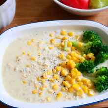 ひと晩漬けるだけ!食べるコーンスープ?オーバーナイトオーツ