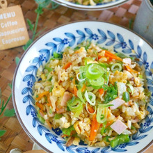 オートミールの米化よりこれ♪野菜た~っぷり♪ダイエットチャーハン