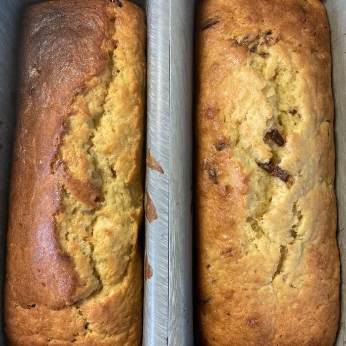 チョコは溶け出さずに粒々でいい感じに残りました♪