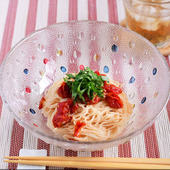 【トマトの冷たいそうめん和え】便利な野菜だし使用!