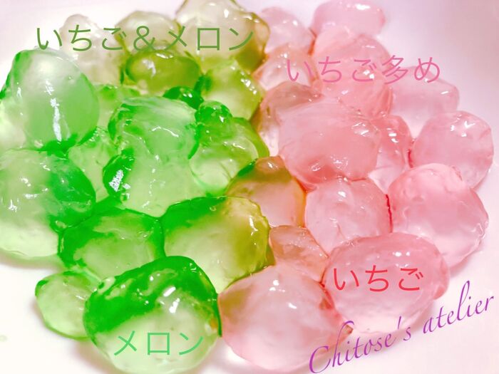 スプーンでゆっくり取り出します