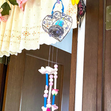 ワイヤークラフトを使って小鳥のインテリア♪