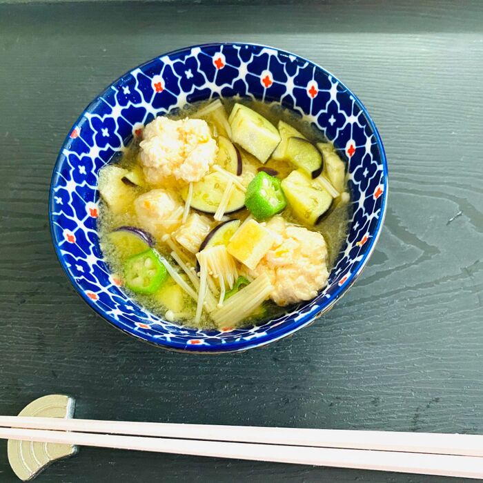 鶏肉ツミレ団子で疲労回復!