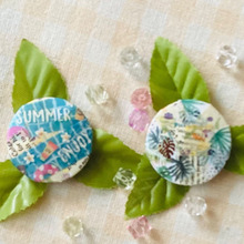 白いマグネットを超簡単リメイク