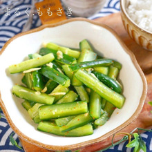 生姜香る♪昆布茶で漬けるきゅうりの浅漬け