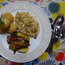 おいも若きも、SJ炊き込みご飯にbutterが寄り添ったと言う お家lunch