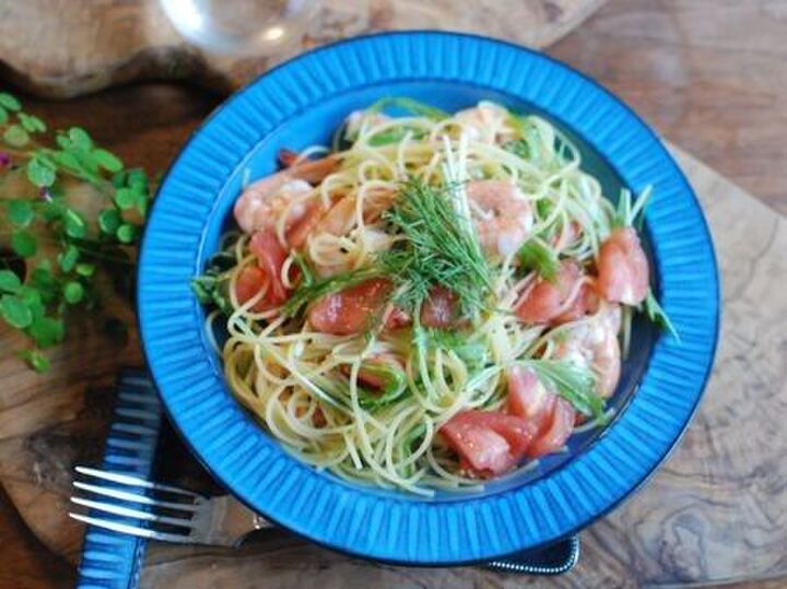 シャキシャキ感がクセになる!水菜を使ったパスタのレシピ