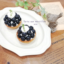 たっぷりブルーベリーと香ばしアーモンドの絶品タルト