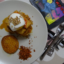 ミルフィーユ ドュ 厚揚げ エー もやし、アベック うーかっせ