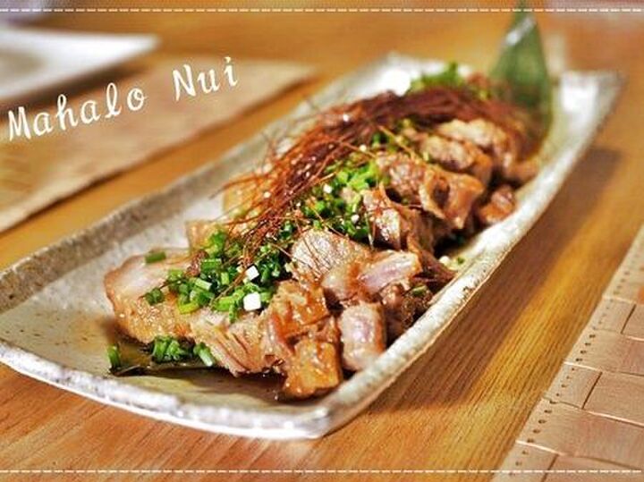 豚バラを使ったチャーシューのレシピ