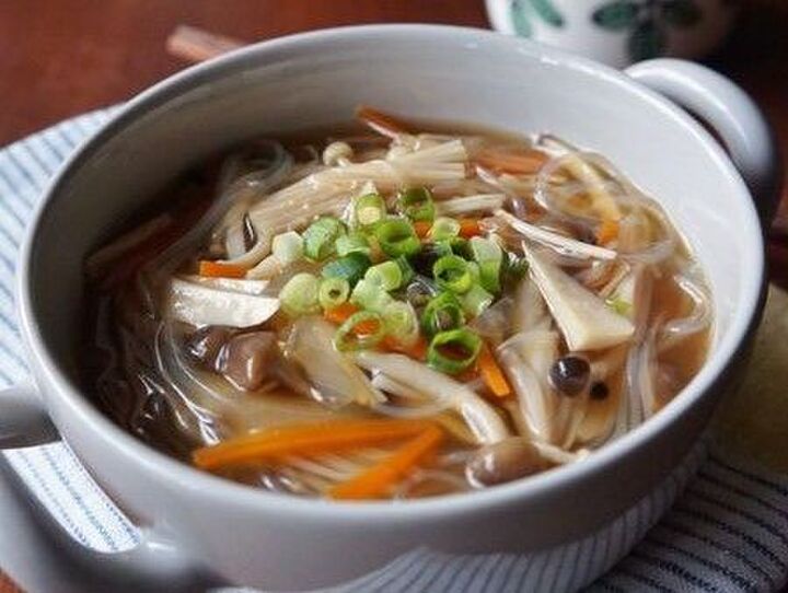 しめじを使ったスープのレシピ