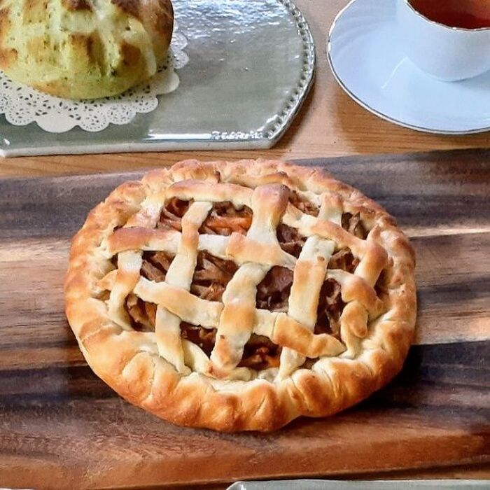 アップルパイとメロンパン…ではありません!
