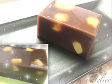 パウンド型で栗がたっぷり栗羊羹♪