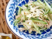 娘と私が毎日食べる♪ダイエットに最適な柔らか茹でむね肉のササミ風