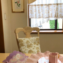 セリアのトワールドジュイ柄インテリアグッズでおうちカフェ