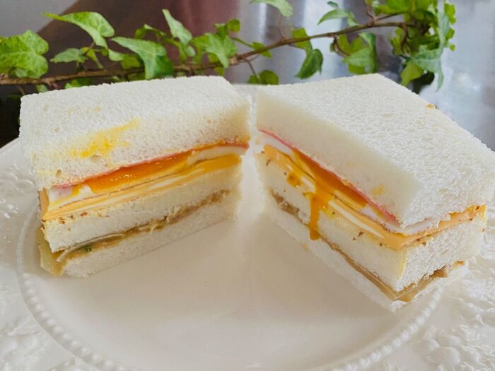 美味しいエコレシピ!キーマカレーサンド