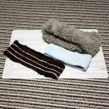 🌟捨てる前のヘアバンドがゴミ箱に🌟