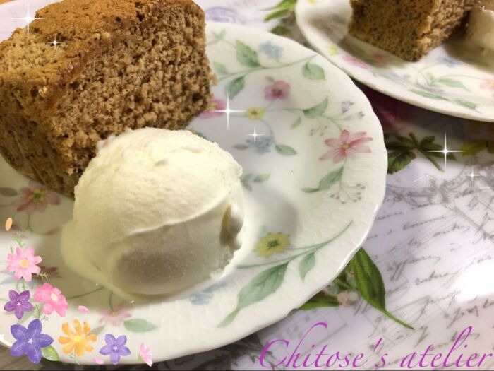 シフォン型が無くても♪簡単紅茶シフォンケーキ♡