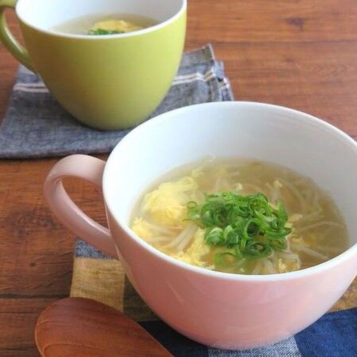 ささっと作れて美味しい!もやしのスープのレシピ