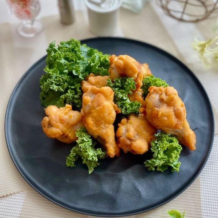 ハッピーターン風味のクセになるフライドチキン!