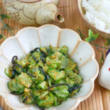 パパっと作る♪きゅうりの塩昆布5分漬け