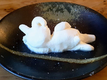 お月見団子!うたた寝ウサギ…可愛いみたらし団子。