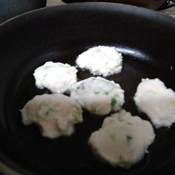 揚げ焼きする