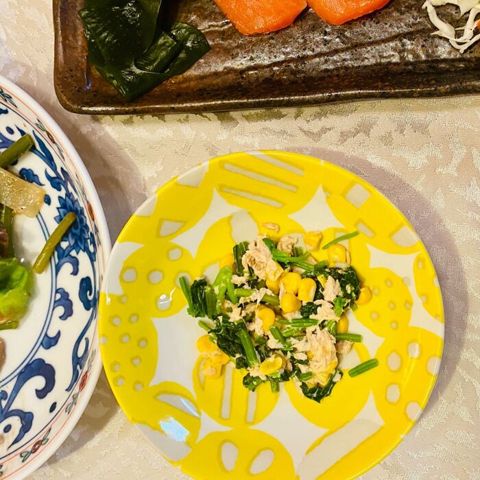 ツナとほうれん草で美味しくカルシウム摂取!