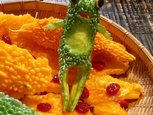 「ゴーヤ!カエル!?可愛い~」って好評!可愛いカエルの作り方とゴーヤのサクサクもちもち塩唐揚げ!