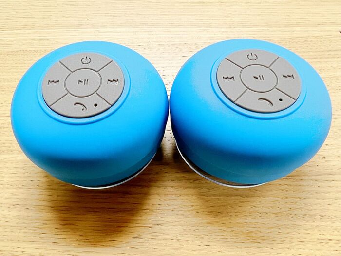 ダイソースピーカー2個で試したかったこと!