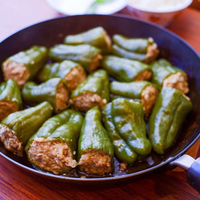 じっくり蒸し焼き