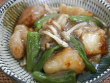 洗い物がラク!鶏ももと厚揚げのとろり和風あんかけ~フライパンひとつでできる簡単主菜~