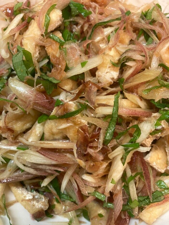 いい感じに和えたのがこんな状態です♪