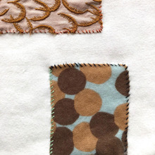 【ミナペルホネン】ファストファッションのSALE品をはぎれでリメイク♪