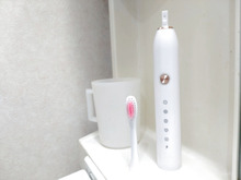 あまりがちなあの文具でできた!電動歯ブラシのブラシスタンド
