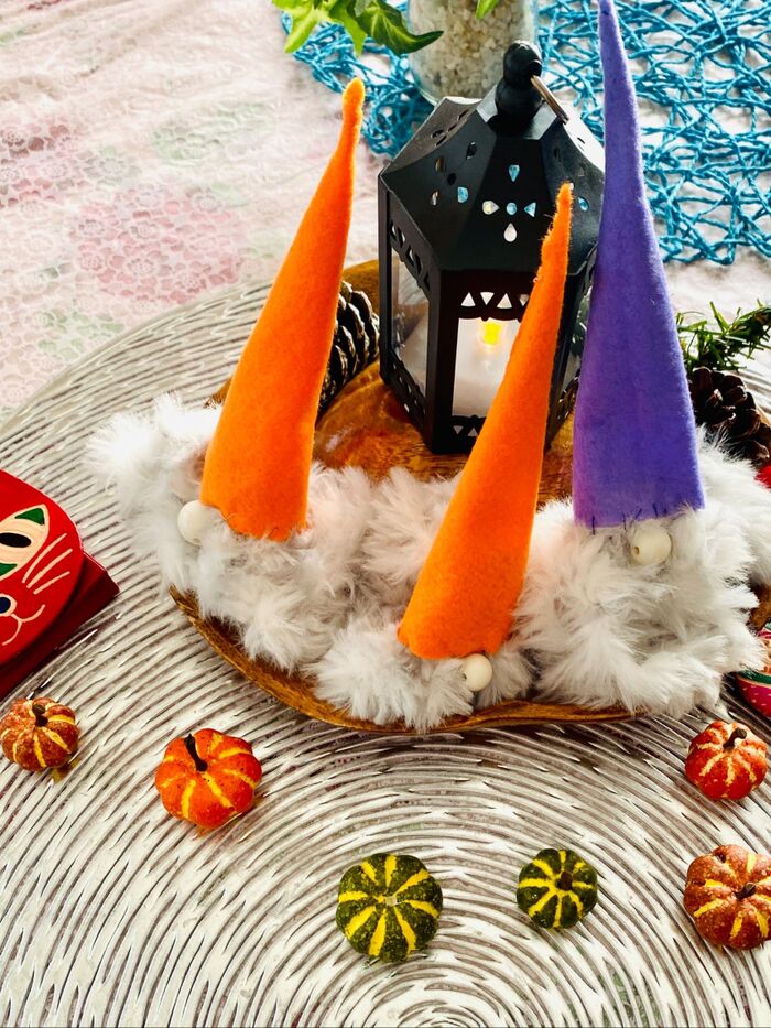 ショップで見かけた北欧系ハロウイン!作ってみたよ〜