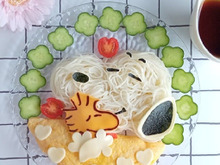 スヌーピーのそうめんプレート☆2022そうめんプレートまとめ