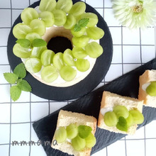 シャインマスカットのシフォンケーキ&シフォンサンド