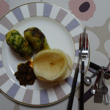 #OnigiriAction タコミンチ、悪魔に包まれる